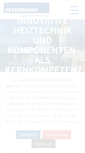 Mobile Screenshot of interdomo.de